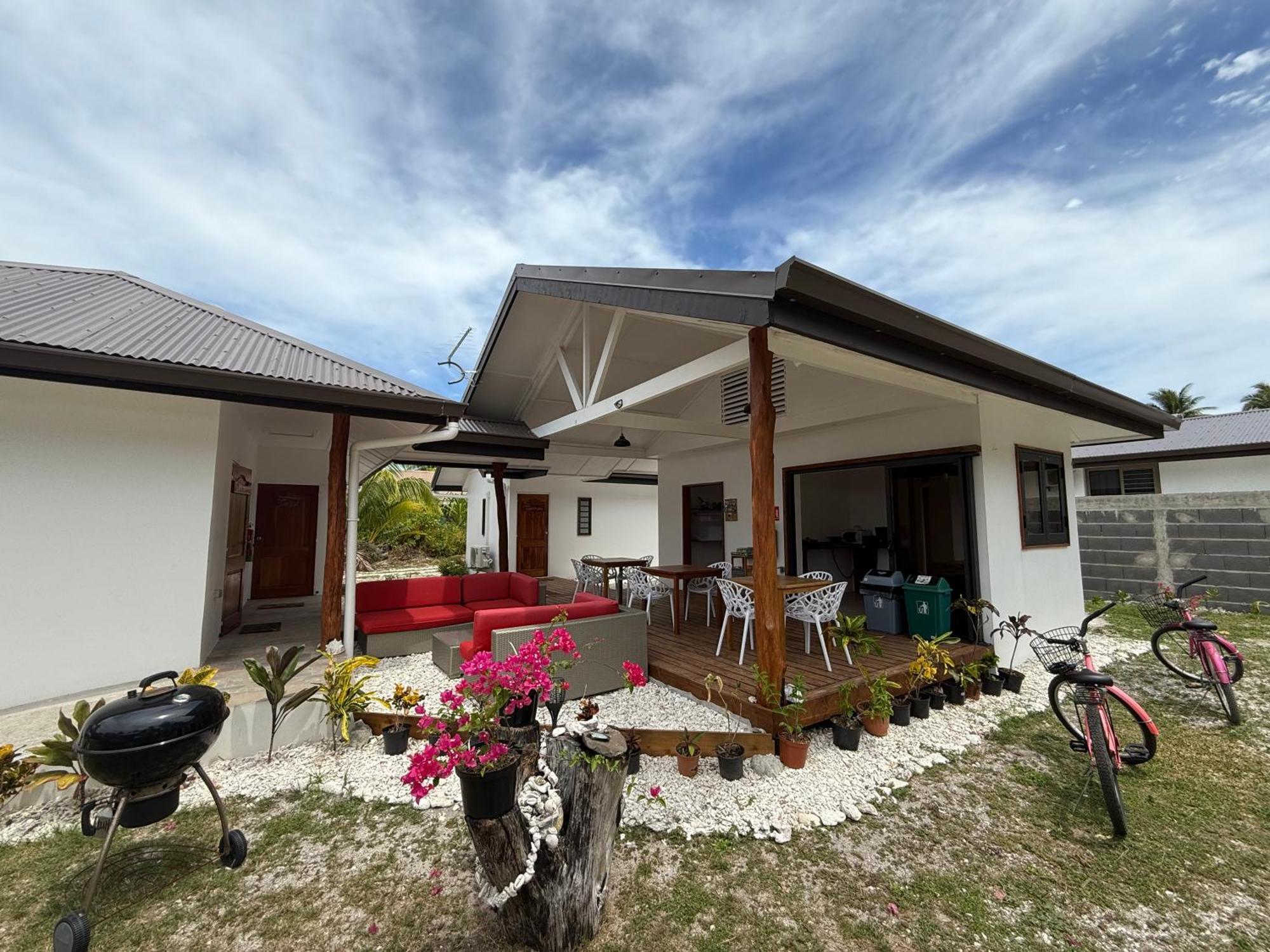 Moorea Chill And Beach Lodge Teavaro Exteriör bild