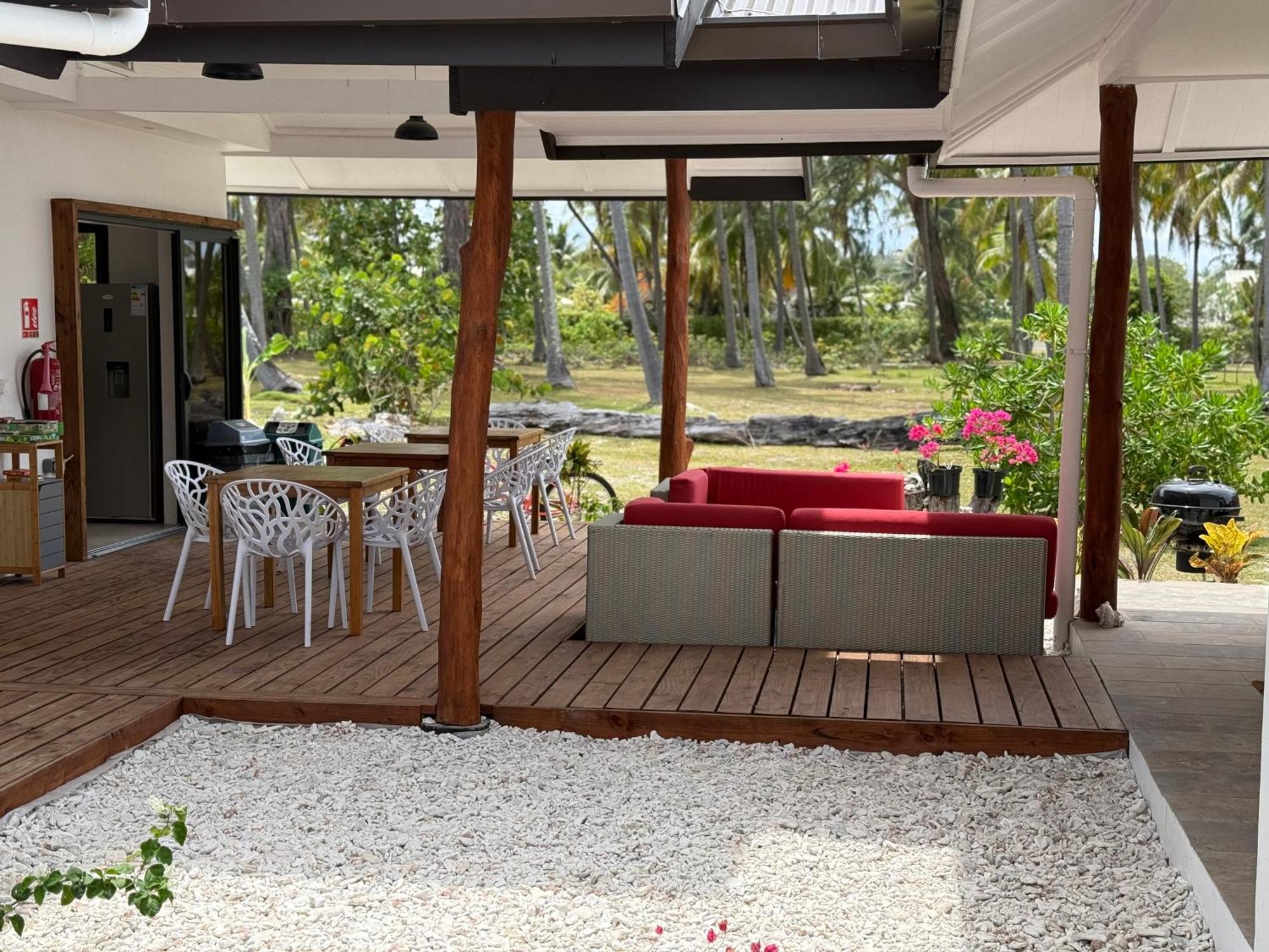 Moorea Chill And Beach Lodge Teavaro Exteriör bild