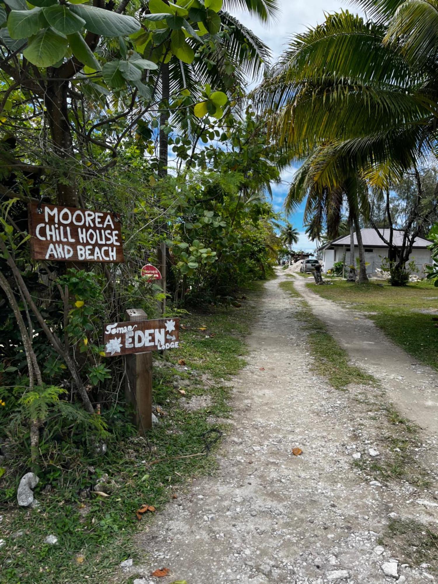 Moorea Chill And Beach Lodge Teavaro Exteriör bild
